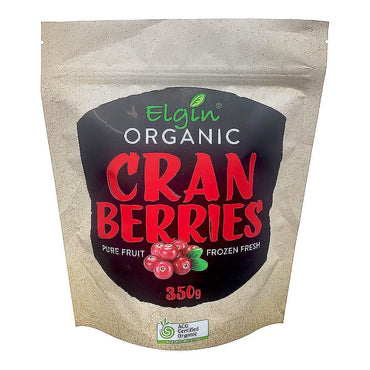 Elgin Organic Frozen Organic Cranberries 350g
